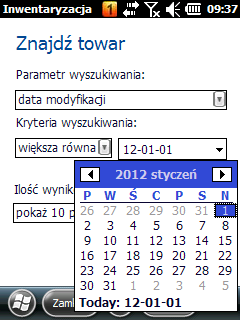 Mniejsza od pozwala wyszukać towary, których stan jest równy lub mniejszy od wartości wpisanej wyszukiwarkę (obsługuję tylko parametry związane z ilością towaru x1000, cena zakupu x100, cena