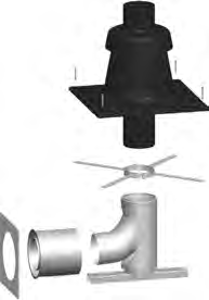 Systemy powietrzno-spalinowe do kotłów i central kondensacyjnych Warianty systemów do 20 kw DN110 Art.-Nr.