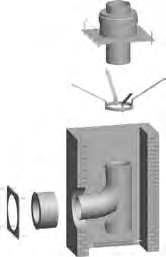 Systemy powietrzno-spalinowe DN160 dla kotłów kondensacyjnych od 35 kw w kaskadzie Osprzęt Zastosowanie Art.-Nr.
