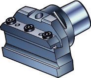 PARTNG AND GROOVNG CoroCut 1- and 2-edge CoroCut 1- i 2-ostrzowy Obróbka zewnętrzna Adaptery do listw przecinakowych typu CoroCut i T-Max Q-Cut Coromant Capto Mocowanie promieniowe Wymiary,, cale