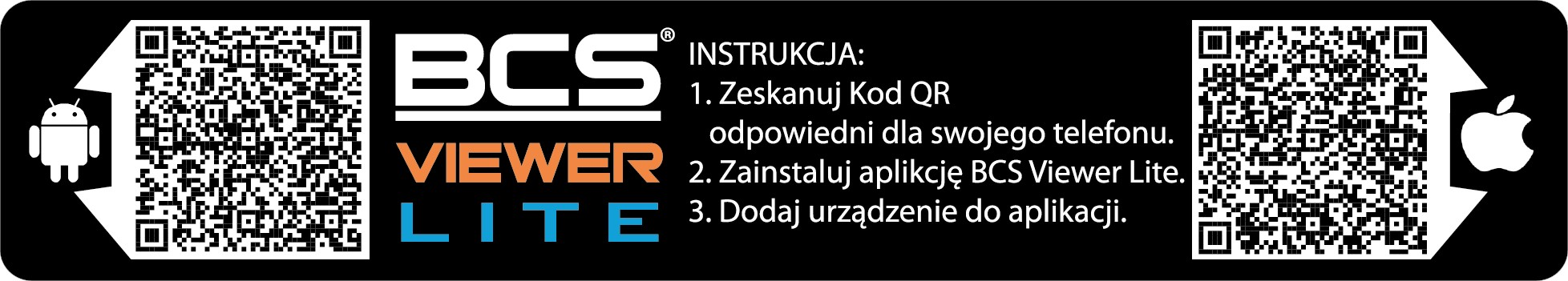 rejestratorów BCS Obsługa do 256 kanałów wideo, jednocześnie można odtwarzać do 16 kanałów Obsługa dwóch strumieni wideo (główny/extra) Odtwarzanie nagrań z rejestratora Obsługa kamer PTZ oraz