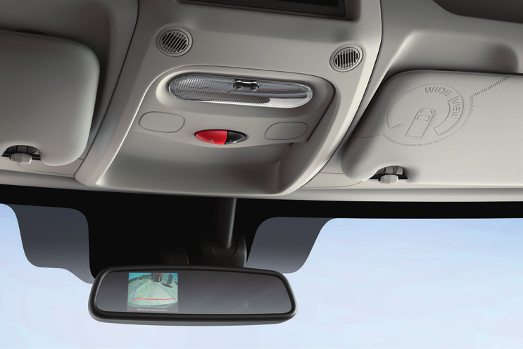 Czujniki parkowania lub kamera cofania upraszczają manewry sygnalizując lub pokazując przeszkody znajdujące się za samochodem.