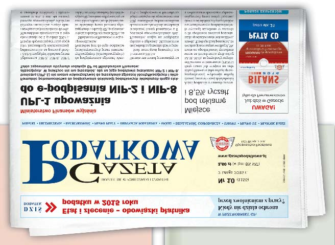 KOMPLET PROMOCYJNY nr 1 (wszystkie czasopisma + Gazeta Podatkowa) z nagrodami Zamów w prenumeracie na IV-XII 2015 roku: Biuletyn Informacyjny dla Służb Ekonomiczno-Finansowych z dodatkiem Serwis