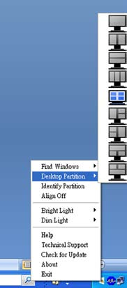 Align On/Align Off (Włącz/wyłącz wyrównywanie) Włącza/wyłącza funkcję automatycznego wyrównywania przy używaniu funkcji przeciągnij i upuść. 5.