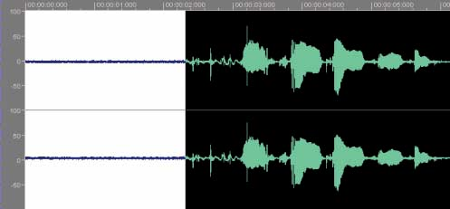częstotliwościowych szumu mogą być użyte do usunięcia tego szumu z nagrania. 'Analiza szumu' sama z siebie nie zmienia pliku dźwiękowego. Pozwala jednak przeprowadzić 'Redukcję szumu'. 1.