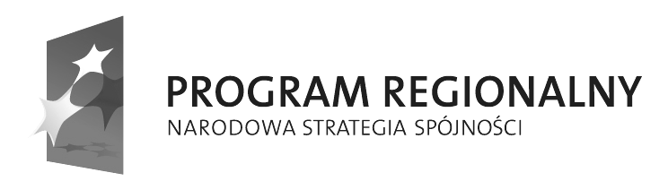 Załącznik Nr 2 do Regulaminu konkursu URZĄD MARSZAŁKOWSKI WOJEWÓDZTWA MAŁOPOLSKIEGO UNIA EUROPEJSKA EUROPEJSKI FUNDUSZ ROZWOJU REGIONALNEGO URZĄD MARSZAŁKOWSKI WOJEWÓDZTWA MAŁOPOLSKIEGO Instrukcja