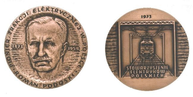 Profesor Roman Podoski (1873-1954) - pionier elektryfikacji w Polsce, działacz społeczny. Dyplom inżyniera uzyskał na Politechnice w Zurichu w 1896r.