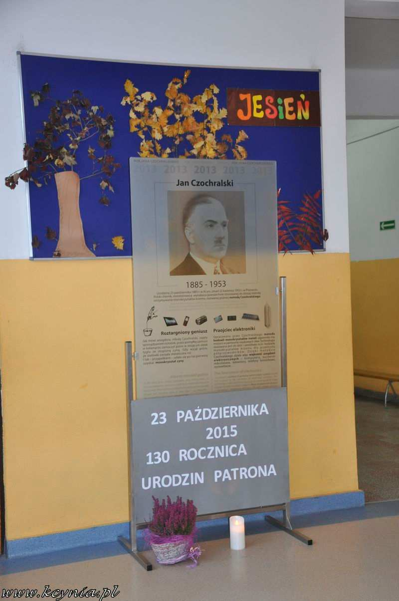 Urodziny Patrona SP Kcynia 23 października 2015 r. to dla Szkoły Podstawowej w Kcyni data szczególna. W tym dniu obchodziliśmy 130. rocznicę urodzin naszego patrona prof.