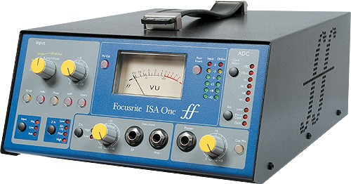 Focusrite ISA One - przedwzmacniacz mikrofonowy/di-box Założona przez Ruperta Neve, a następnie wykupiona przez Phila Dudderidge'a (wcześniej współwłaściciela Soundcrafta) firma Focusrite to