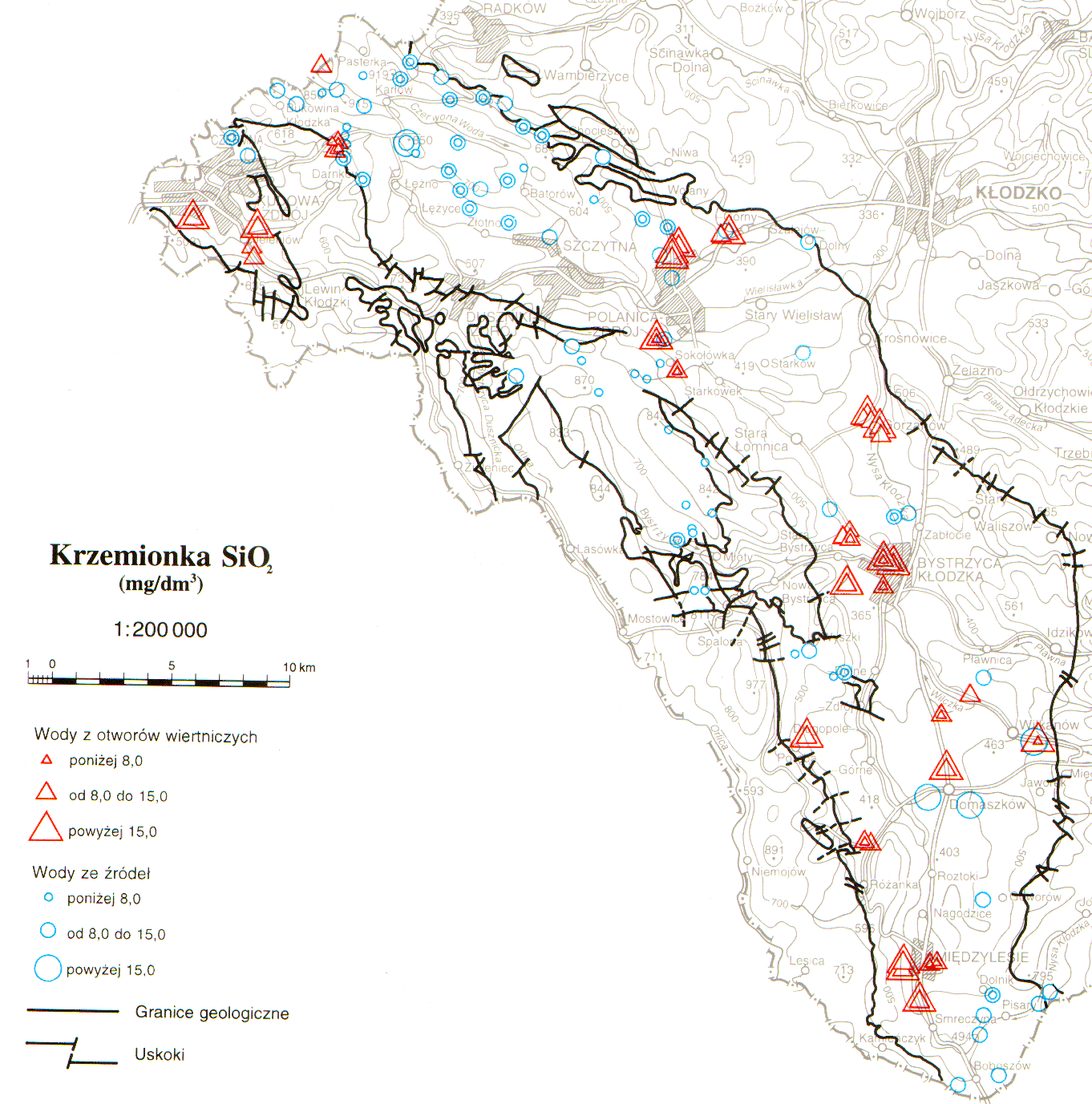 , 1995 - Atlas hydrogeochemiczny kredy Niecki Śródsudeckiej i Rowu Nysy Kłodzkiej. PAE S.A. Kiełczawa B.