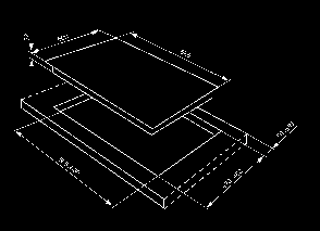 00kW 60cm hob Cast iron panstands 4 gas burners with 1 ultra-rapid Also available: SR775AO SR775AX SR775PO SR775BS Anthracite - antique brass control knobs Anthracite -