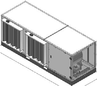 MCF MODU WYMIANY, MIESZANIA I USUWANIA POWIETRZA WSPÓ PRACUJ CY Z, /P,..000 m /h MCF MCF Modu³ MCF jest dodatkowym urz¹dzeniem wspó³pracuj¹cym z rooftopami, /P i.