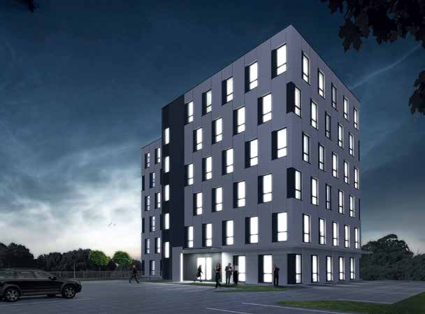 15. 7 ORKANA ST. 20 Location...Lublin, 7 Orkana St. Year of construction...2017 Building class...b Total space for rent in m 2...2 667 Available office space in m 2.