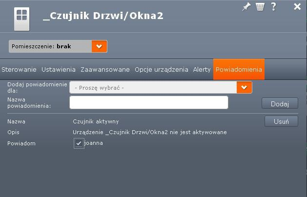 W podobny sposób można utworzyć powiadomienie dotyczące niskiego poziomu baterii. 11.