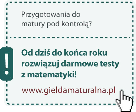 Poziom rozszerzony Matematyka Zadanie