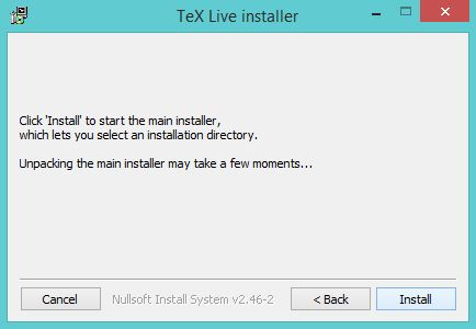 Instalacja TeX Live