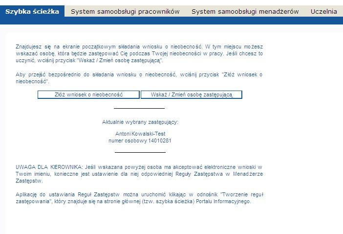 Wskazanie takiej osoby skutkować będzie tym, że jako pierwsza będzie ona musiała elektronicznie zaakceptować wniosek, zgadzając się tym samym na