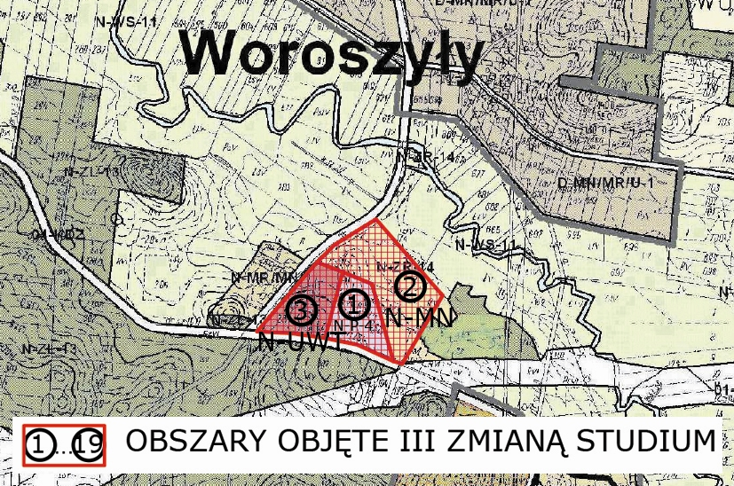 8 Rys. 3. Studium uwarunkowań i kierunków zagospodarowania. Przewidywane rozwiązania planistyczne tj.