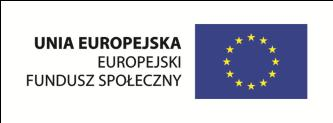 współfinansowanego ze środków Europejskiego Funduszu