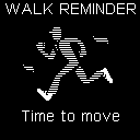 Walk reminder (Przypomnienie o spacerze) Ten ekran zegarka ASUS VivoWatch jest wyświetlany w celu przypomnienia użytkownikowi o