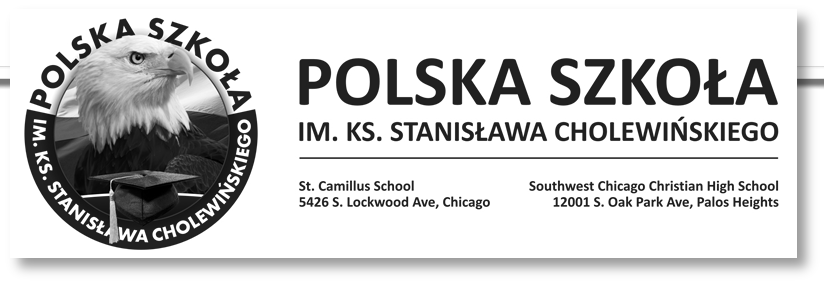 Zapisz się do naszej polskiej szkoły!!! pod adresem 5426 S. Lockwood Ave., Chicago przy kościele św.