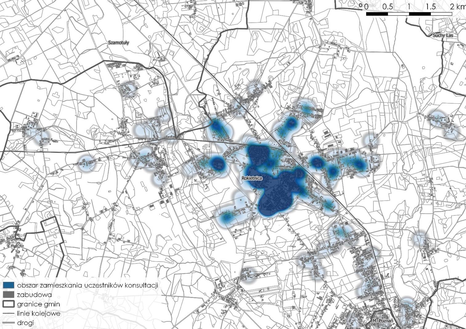 1,84 1,84 1,15 Miejscowość Rokietnica Inna miejscowość w gminie Rokietnica 23,50 Inna gmina powiatu poznańskiego Miasto Poznań Miejscowość spoza powiatu