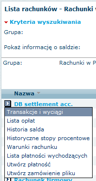 bieżące czy aktualnie dostępna kwota. Ponadto, masz możliwość przeglądania historycznych informacji o saldzie dla wszystkich rachunków w grupie na konkretny dzien.