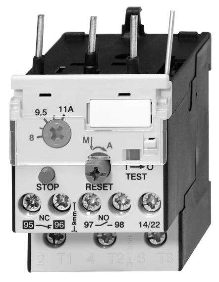 Termiczny przekaźnik przeciążeniowy J7TKN Termiczny przekaźnik przeciążeniowy Montaż bezpośredni lub oddzielny Konstrukcja i parametry zgodne z normą IEC 97--1 Technologia Finger Proof