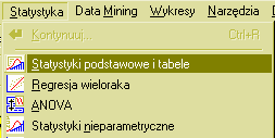 Grupowanie danych - tabele liczności Narzędzia analiz