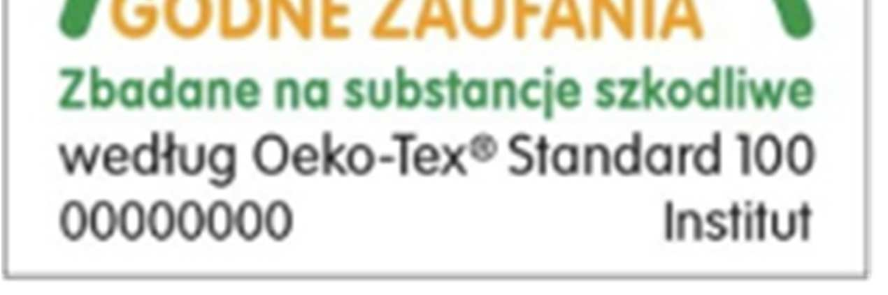 Wprowadzono go w celu zapewnienia odpowiedniego poziomu bezpieczeństwa zdrowotnego na wszystkich poziomach produkcji wyrobu włókienniczego, począwszy od wytwarzania przędz aż do produkcji gotowego