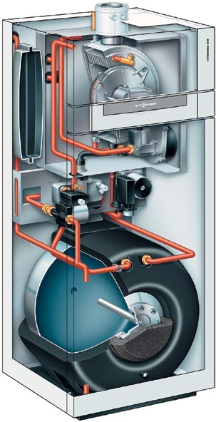 Przegląd programu Kompaktowe, kondensacyjne centrale grzewcze od 3,8 do 26 kw Vitodens 333-F (typ WS3C) 3,8 do