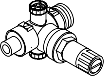 Połączenie kotła Vitodens z pojemnościowym podgrzewaczem wody Zestaw przyłączeniowy ściennego wiszącego pojemnościowego podgrzewacza wody Vitocell 100 W (typ CUG) Wskład wchodzą: & Czujnik