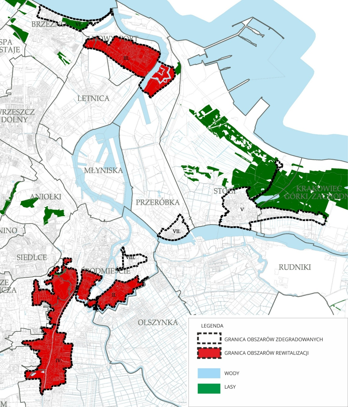 Ustawa z dnia 9 października 2015 r. o rewitalizacji 1. Delimitacja 2. Uchwała nr XII/607/16 Rady Miasta Gdańska z dnia 28 kwietnia 2016 r.
