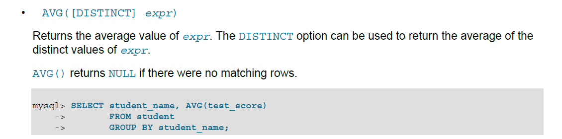 Wartość średnia [MySQL 5.