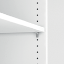 zaczepy na teczki zawieszkowe / Metal shelves equipped with hooks for suspension files /