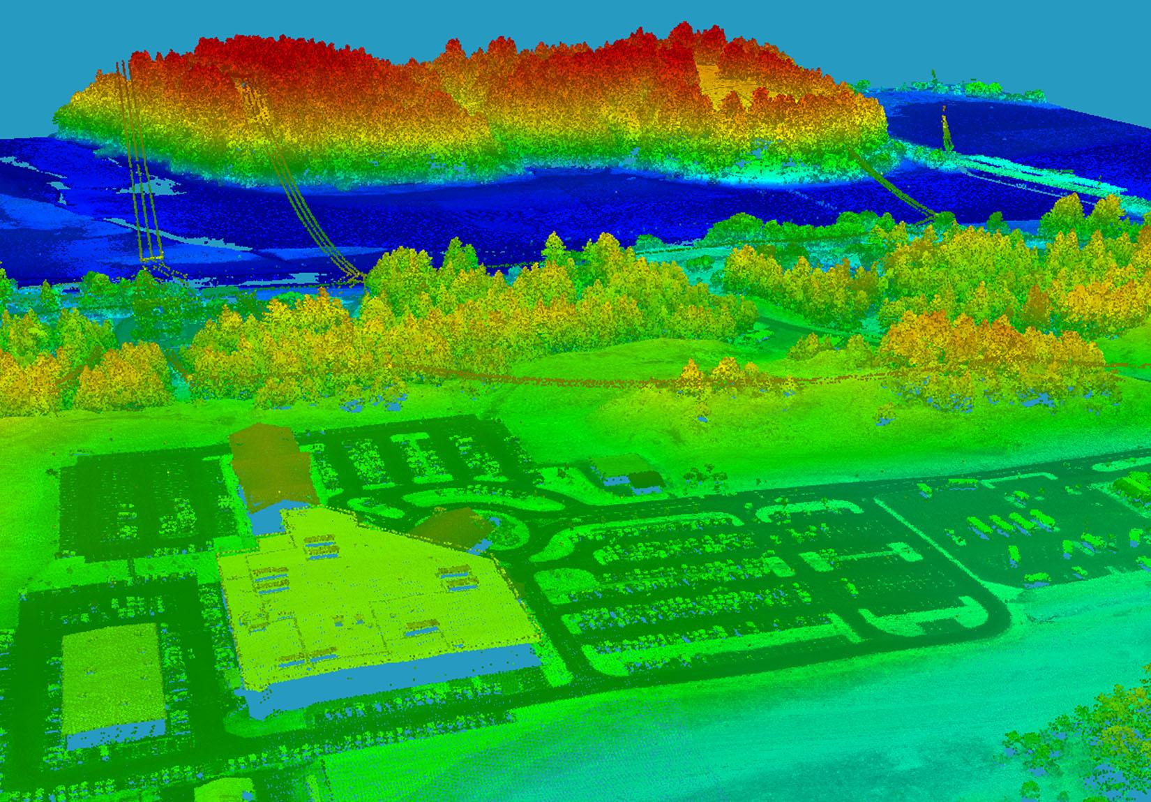 Przygotowanie danych LiDAR Generowanie obiektów 3D