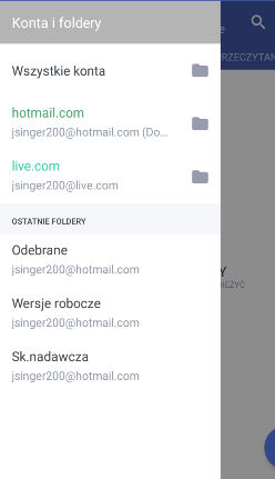 126 E-mail E-mail Sprawdzanie poczty Aplikacja Poczta to miejsce, gdzie można czytać, wysyłać i organizować wiadomości e-mail z jednego lub kilku kont e-mail skonfigurowanych w telefonie HTC Desire