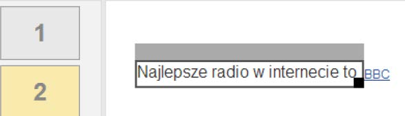 Po uruchomieniu slajdu w przeglądarce i kliknięciu w link otworzy się strona o podanym URL. 4.3.2.6 Plik Narzędzie to umożliwia dodanie załącznika do lekcji.