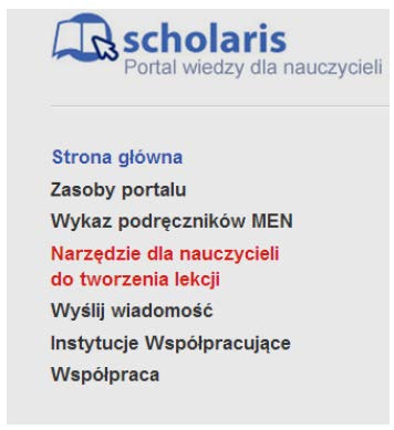 dokumentów zewnętrznych w formatach, które są interpretowane przez przeglądarki internetowe oraz tworzenie kursów na podstawie gotowych szablonów oraz własnych szablonów.