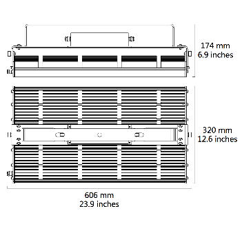 14 TL-AFLG5080135-060-SD 135 5000 > 80 120 O 16200 120 Parametry elektryczne: Parametry mechaniczne: Napięcie zasilania: 100-240VAC Stopień ochrony IP: IP65 Częstotliwość zasilania: 47-63Hz Stopień