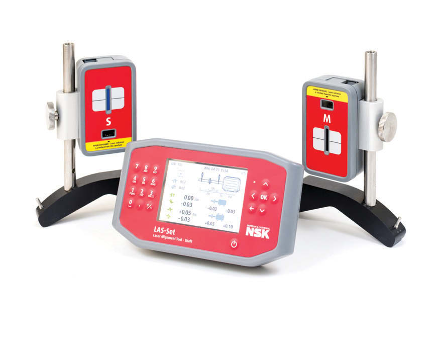Osiowanie wałów LAS-Set Systemy osiowania laserowego wykorzystują przy pomiarach powtarzalność dokładnych laserów przemysłowych.