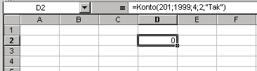 Sposoby wykorzystywania programu 87 W wyniku zastosowania jednej ze wskazanych metod lub bezpośredniego wpisania do komórki formuły opisującej jej zawartość uzyskuje się rezultat podobny do