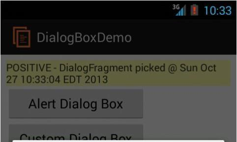 here... Close et Title - DialogBox Message Line 1 Message Line 2