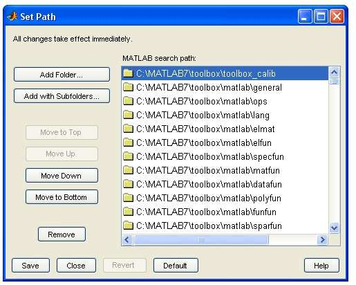 2. Uruchamianie środowiska kalibracyjnego Uruchomić program Matlab i wywołać Camera Calibration Toolbox komendą calib_gui (lub calib).