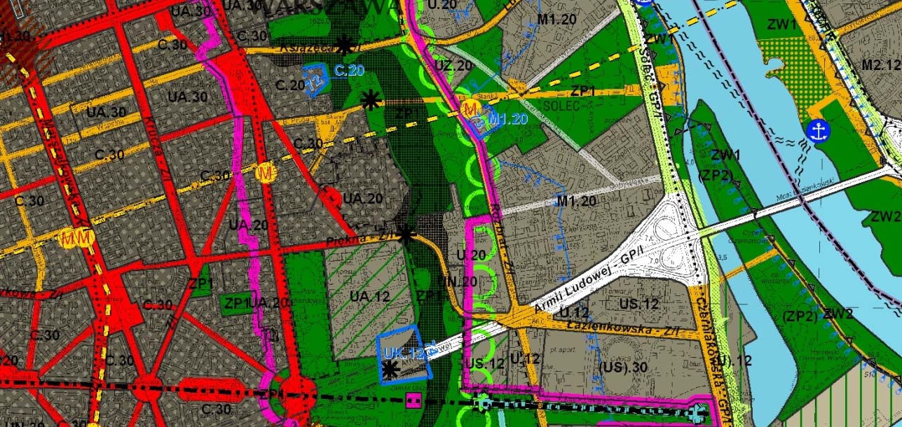 Obszar nr 73 zmianie ulega dotychczasowe przeznaczenie terenu U z kategorią wysokości zabudowy 12m na M1 z kategorią wysokości zabudowy 20m