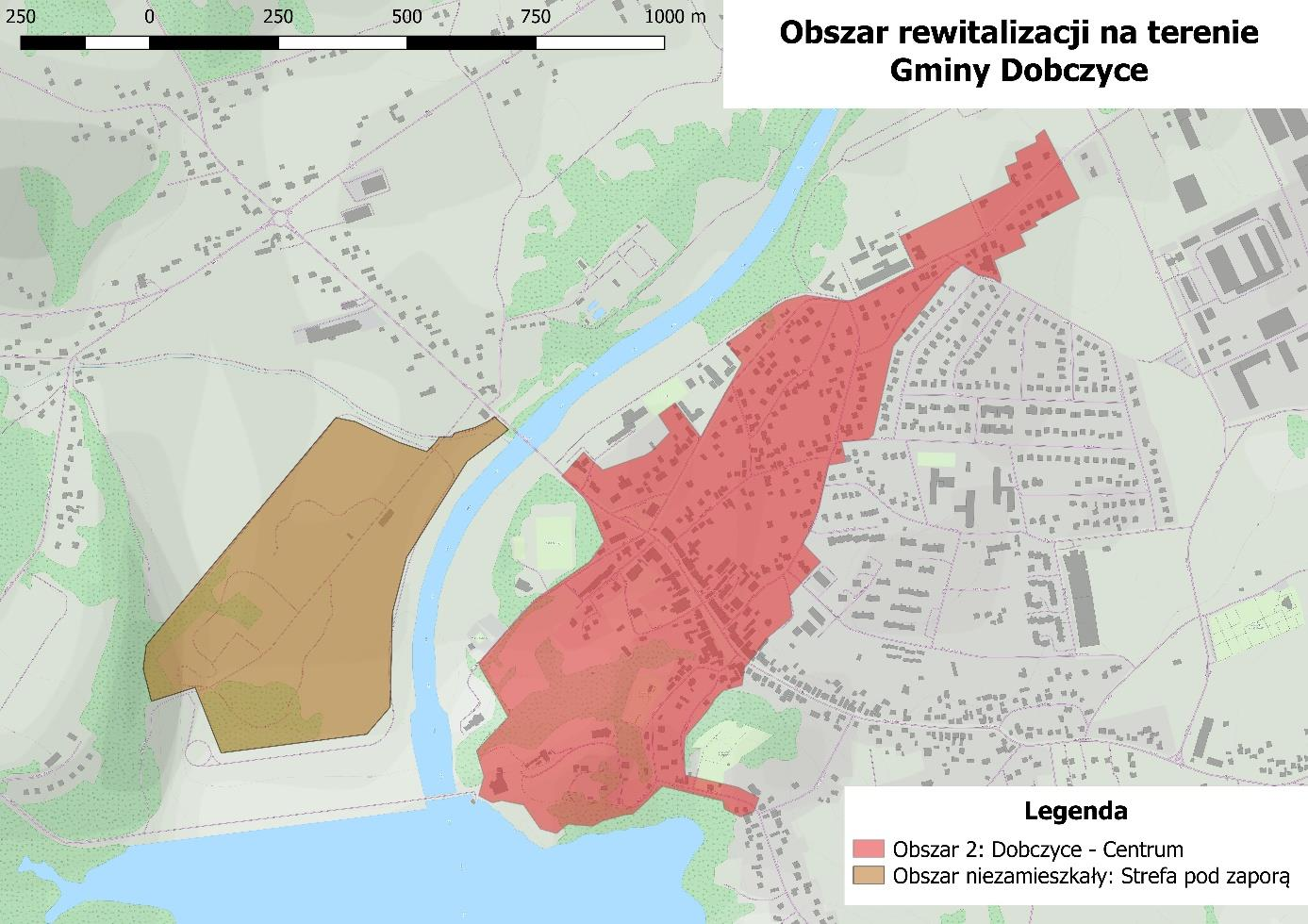 Na terenie miasta Dobczyce znajduje się obszar poprzemysłowy. Jest to Charstek, teren pod zaporą Zbiornika Dobczyckiego, pełniący w przeszłości funkcję zaplecza budowlanego zapory.