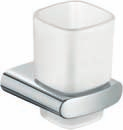 mrożonego szkła na płynne mydło pojemność: około 180 ml Uchwyt na papier toaletowy z pokrywką, na rolki o
