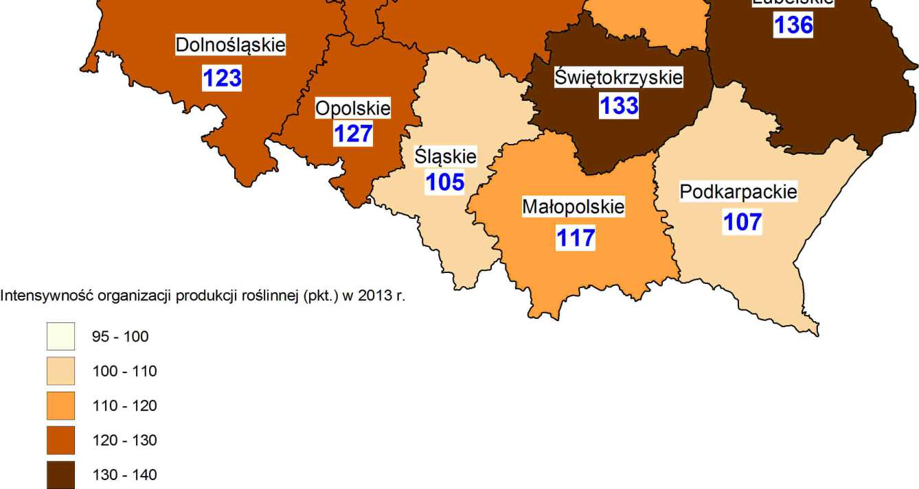 województw w 2013 r.