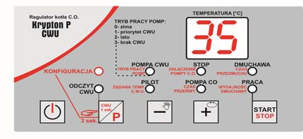 Podłączenie pod termostat pokojowy posiadający tylko styk COM i NO. Termostat musi być ustawiony w tryb chłodzenia.