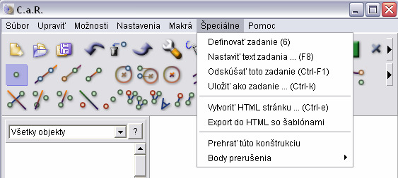 (stredová súmernosť, osová súmernosť, posunutie, otočenie), v ktorých možno hľadať a vykresľovať obrazy nielen pre body, ale aj pre iné útvary (úsečky, kružnice, mnohouholníky a podobne), čo